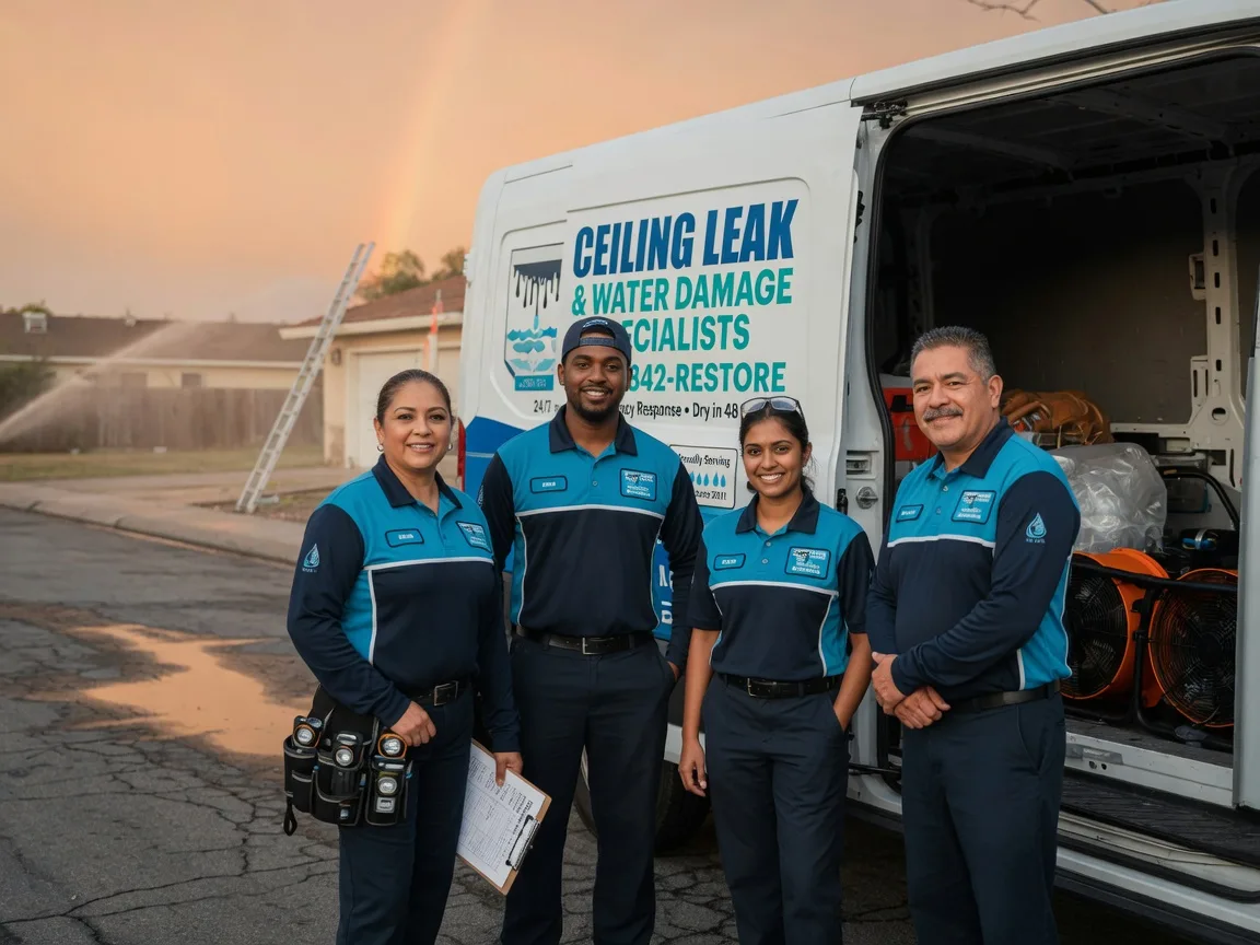 Ceiling Leak Cleanup company in Berryton, KS